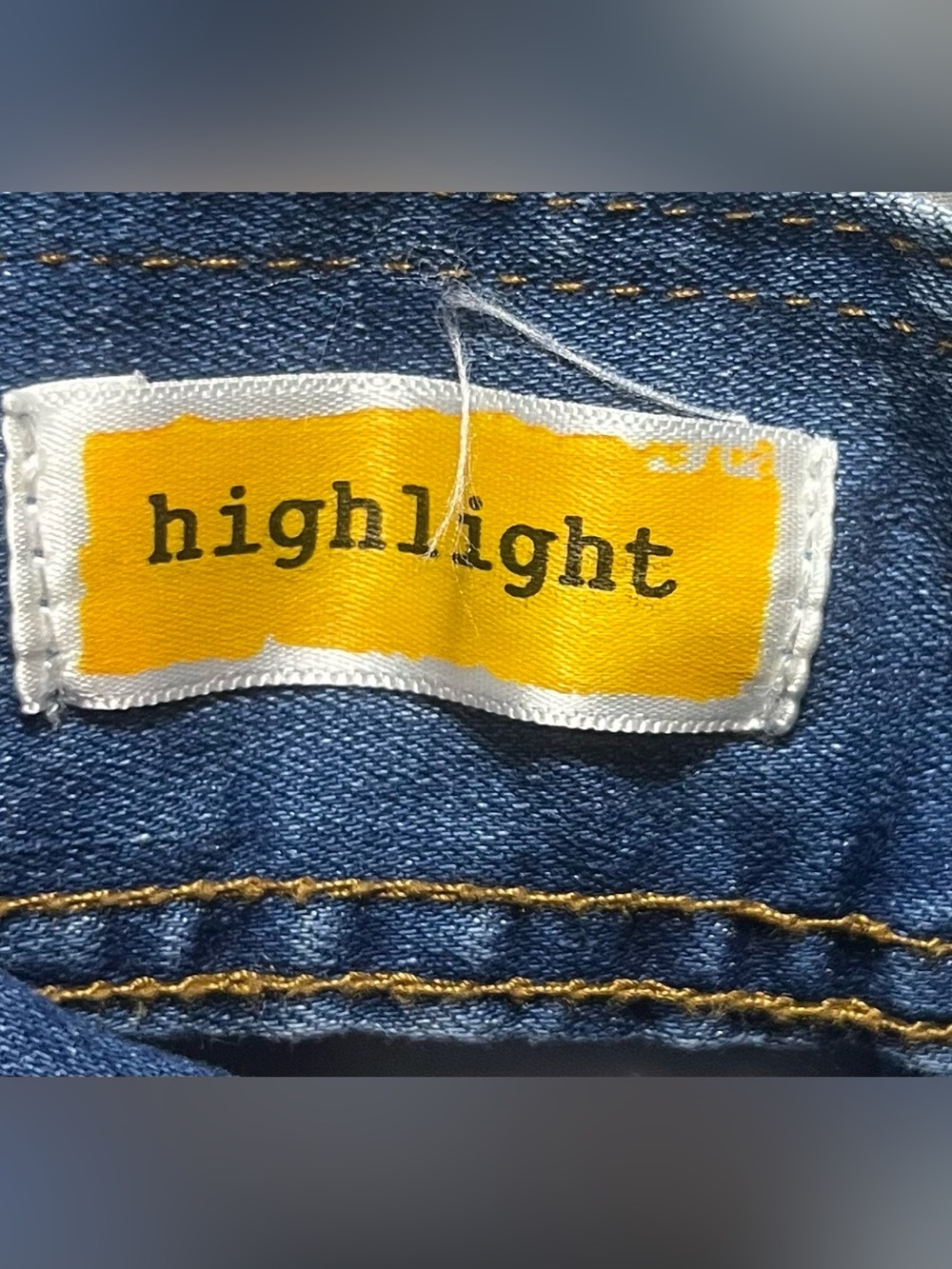 Knotty Girl 1X 2X Denim Jean Skirt Summer Festival Wear by Highlight - Picture 3 of 4